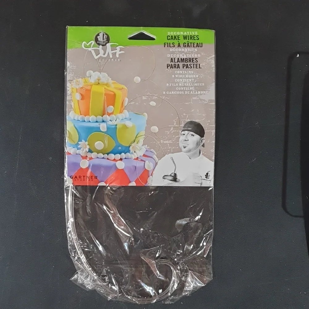 Wilton Green and Orange Cake Toppers Party Supplies